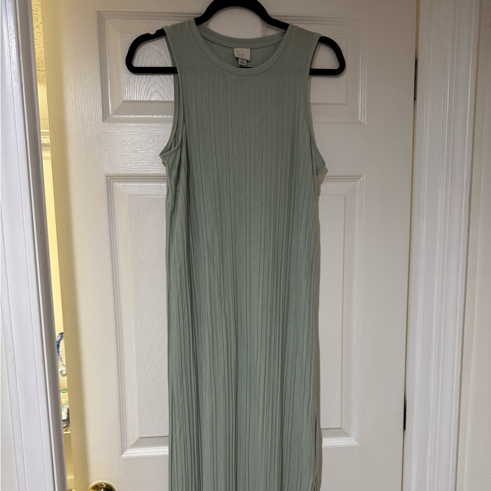 a new day Sage Green Maxi Dress
